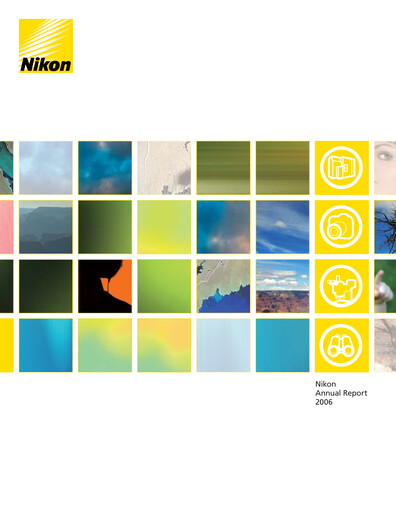 Thumbnail Nikon Annual Report 2006