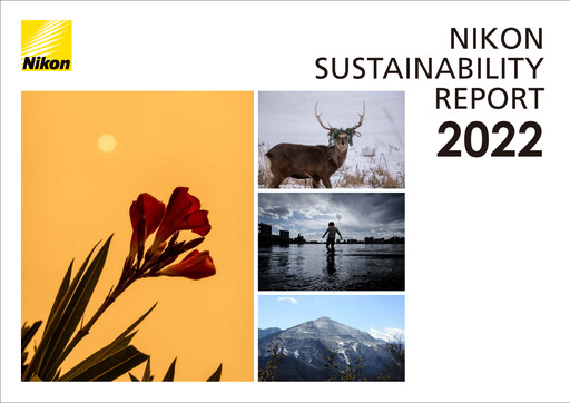 Thumbnail Nikon Sustainability Report 2022