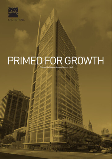 Thumbnail Charter Hall Group Annual Report 2006