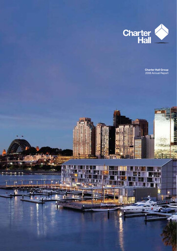 Thumbnail Charter Hall Group Annual Report 2008