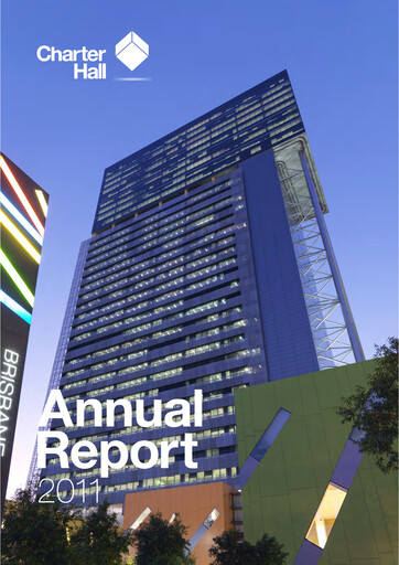 Thumbnail Charter Hall Group Annual Report 2011