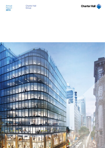 Thumbnail Charter Hall Group Annual Report 2015