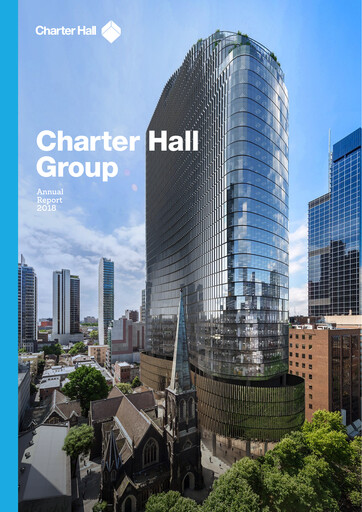 Thumbnail Charter Hall Group Annual Report 2018