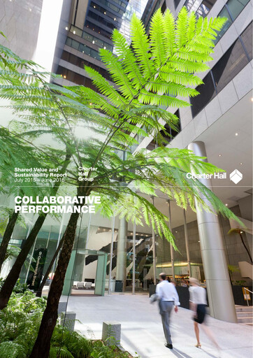Vorschaubild Charter Hall Group Nachhaltigkeitsbericht 2016