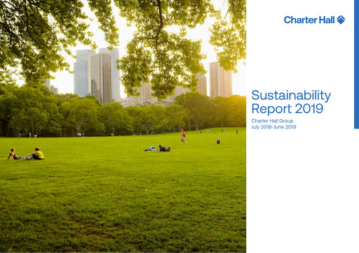 Thumbnail Charter Hall Group Sustainability Report 2018-2019