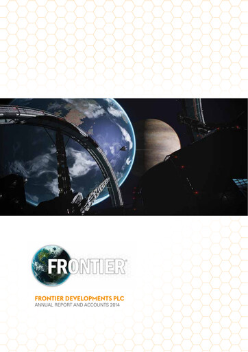 Thumbnail Frontier Developments Annual Report 2014