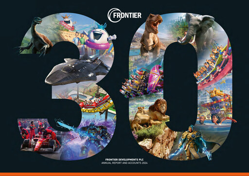 Thumbnail Frontier Developments Annual Report 2024