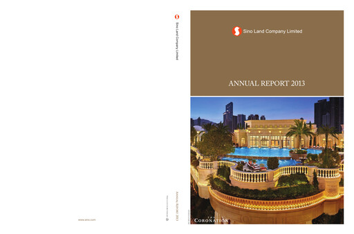 Thumbnail Sino Land Annual Report 2013