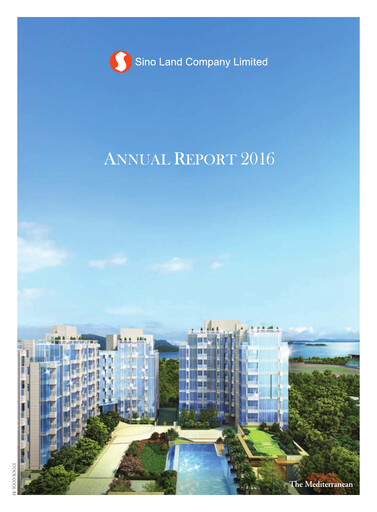 Thumbnail Sino Land Annual Report 2016