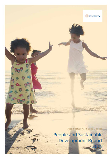 Thumbnail Discovery Limited Sustainability Report 2015