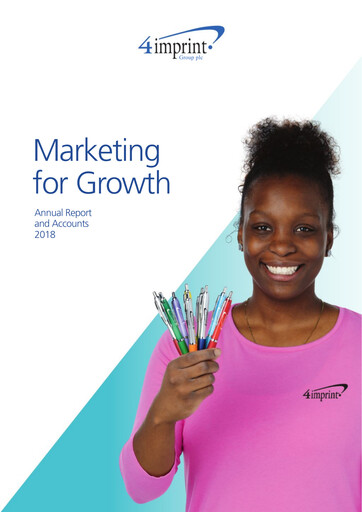 Thumbnail 4imprint Group Annual Report 2018