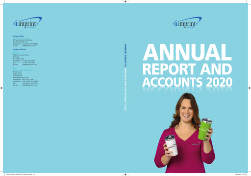 Thumbnail 4imprint Group Annual Report 2020