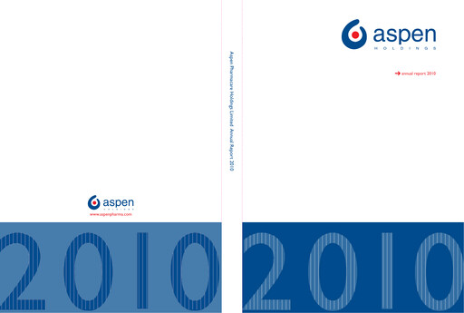 Vorschaubild Aspen Pharmacare Jahresbericht 2010
