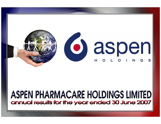 Vorschaubild Aspen Pharmacare Finanzmitteilung 2007