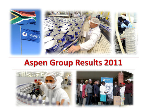 Vorschaubild Aspen Pharmacare Finanzmitteilung 2011