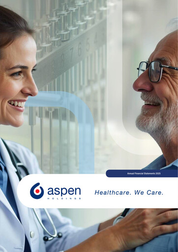 Thumbnail Aspen Pharmacare Financial Statement 2025