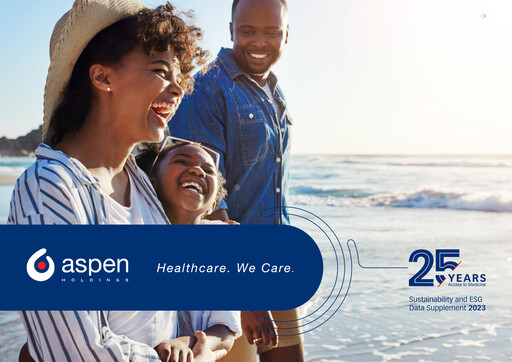 Vorschaubild Aspen Pharmacare Nachhaltigkeitsbericht 2023