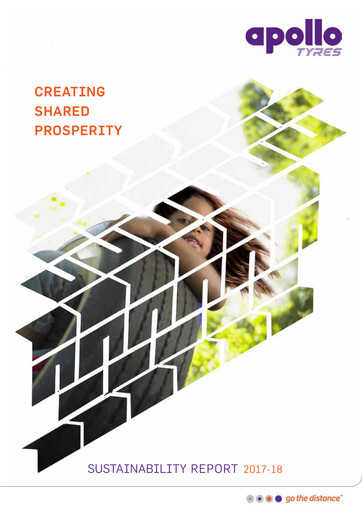 Thumbnail Apollo Tyres Sustainability Report 2017-2018