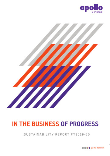 Thumbnail Apollo Tyres Sustainability Report 2019-2020