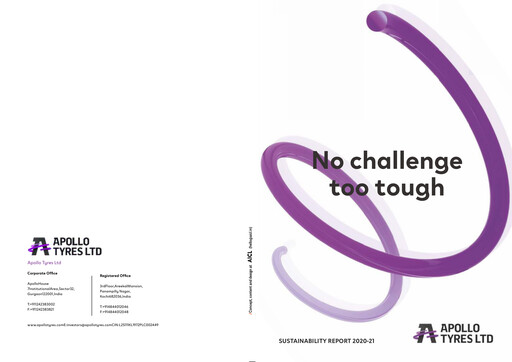 Thumbnail Apollo Tyres Sustainability Report 2020-2021