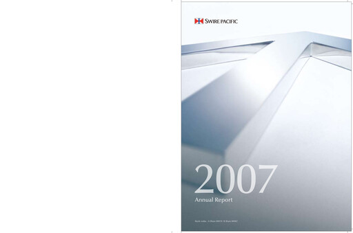 Thumbnail Swire Pacific Annual Report 2007