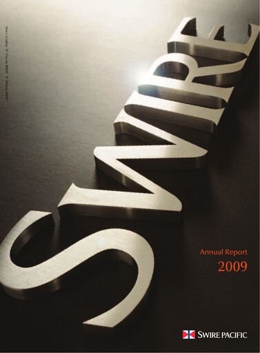 Thumbnail Swire Pacific Annual Report 2009