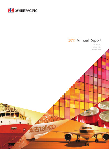Thumbnail Swire Pacific Annual Report 2011