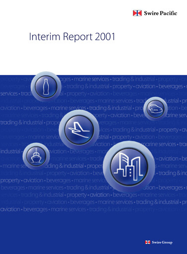 Thumbnail Swire Pacific Half-year Report 2001-h1