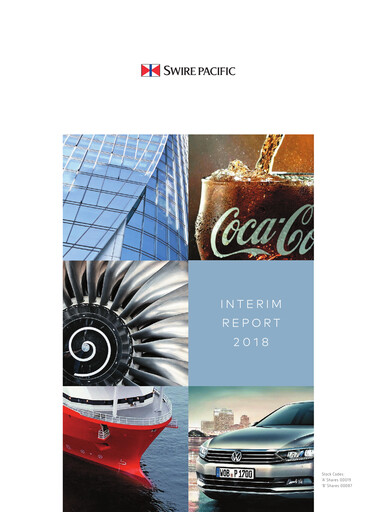 Thumbnail Swire Pacific Half-year Report 2018-h1