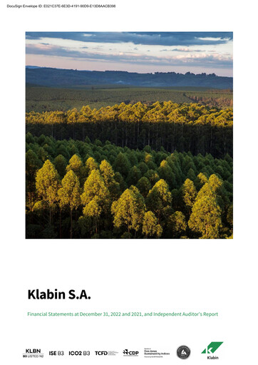 Vorschaubild Klabin Finanzmitteilung 2022