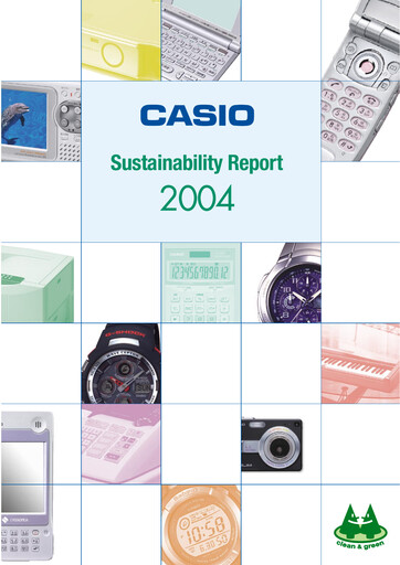 Miniature CASIO Rapport de durabilité 2004