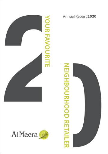 Thumbnail Al Meera Consumer Goods Company Annual Report 2020