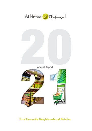 Thumbnail Al Meera Consumer Goods Company Annual Report 2021