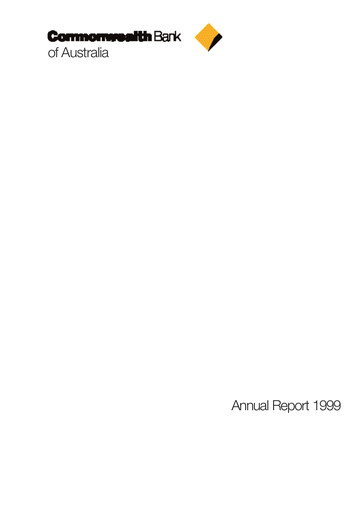 Thumbnail Commonwealth Bank Annual Report 1999