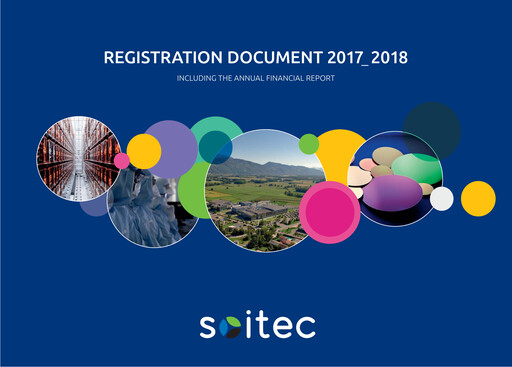Miniature Soitec Document d'enregistrement universel 2017-2018