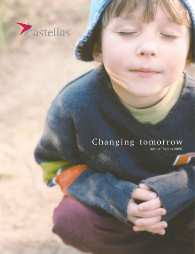 Thumbnail Astellas Pharma Annual Report 2008
