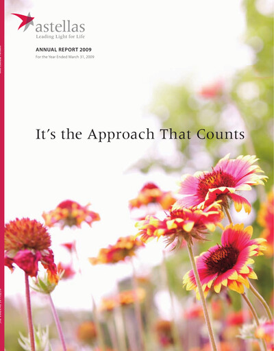 Thumbnail Astellas Pharma Annual Report 2009