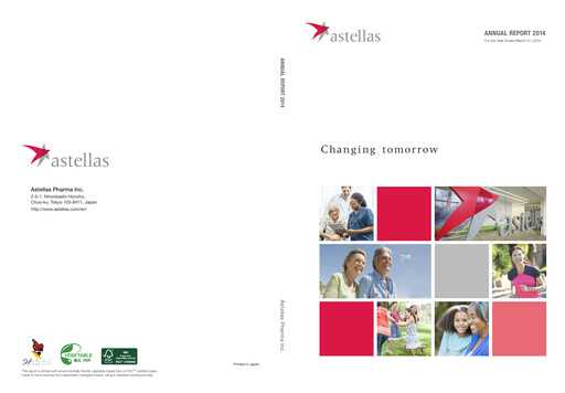 Thumbnail Astellas Pharma Annual Report 2014