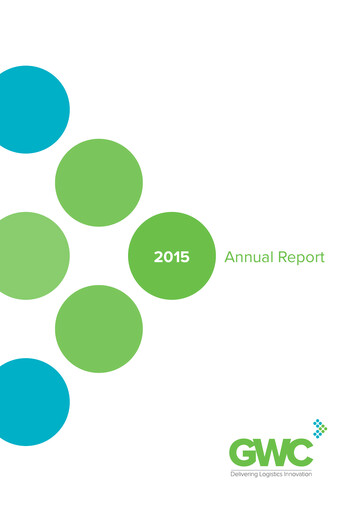 Vorschaubild Gulf Warehousing Company Jahresbericht 2015