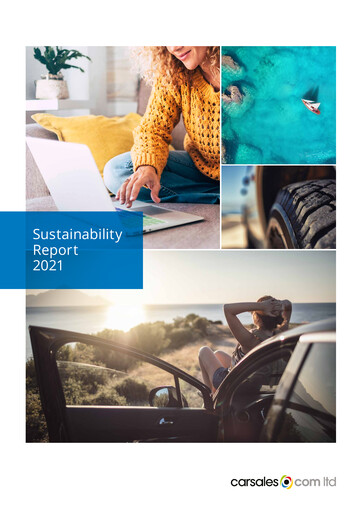 Thumbnail CAR Group (Carsales) Sustainability Report 2021