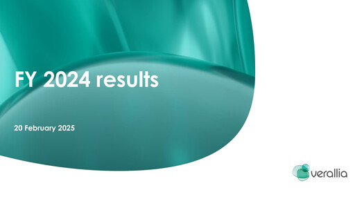 Thumbnail Verallia Financial Report 2024