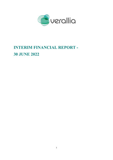 Thumbnail Verallia Half-year Report 2022-h1