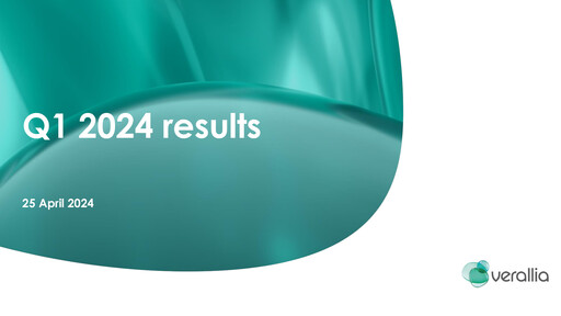 Thumbnail Verallia Quarterly Report 2024-q1