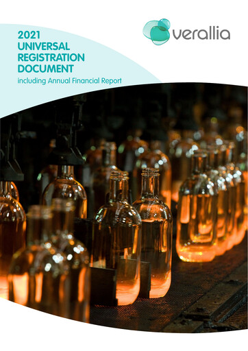 Thumbnail Verallia Universal Registration Document 2021