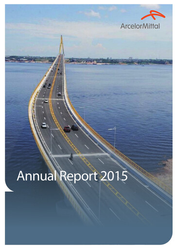 Thumbnail ArcelorMittal Annual Report 2015