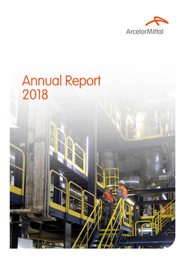 Thumbnail ArcelorMittal Annual Report 2018