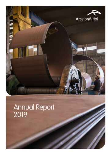 Thumbnail ArcelorMittal Annual Report 2019