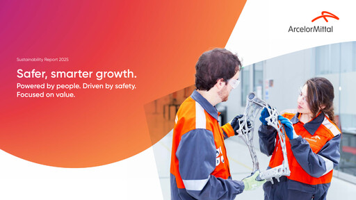Thumbnail ArcelorMittal Sustainability Report 2025
