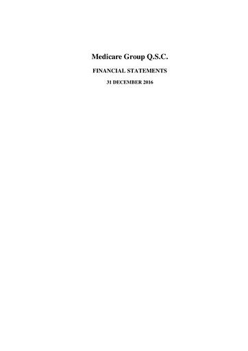 Miniature Medicare Group Bilan financier 2016