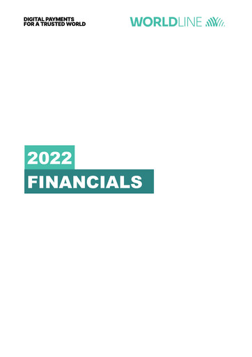 Thumbnail Worldline Financial Report 2022